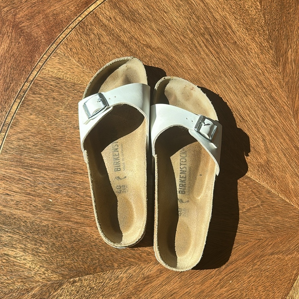 Birkenstock Madrid Women's White Sandals